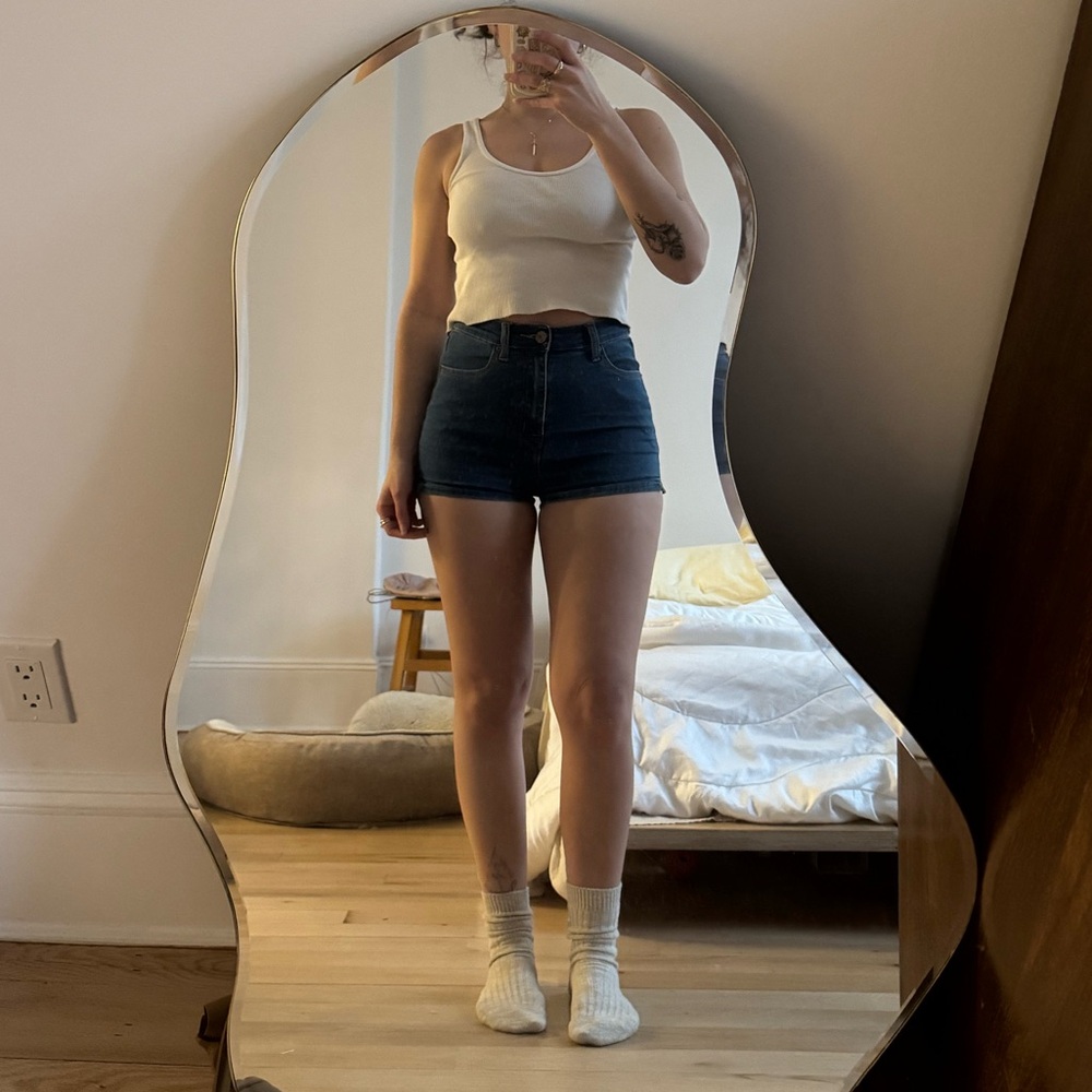 Urban Outfitters BDG Denim Shorts Super High Rise Pinup Shorts
